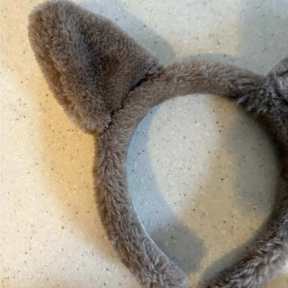 Great Wolf Lodge Plush Brown Animal Ear Headbands (Pair).